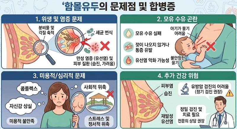 함몰유두 원인과 문제점, 수술 방법까지 총정리